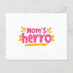 Mum's Herro Postcard