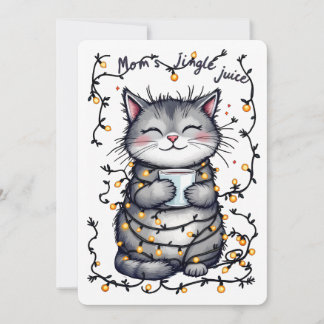 Mum's Jingle Juice Holiday Card
