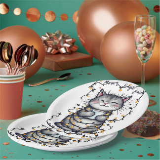 Mum's Jingle Juice Paper Plate