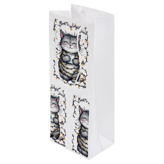 Mum's Jingle Juice Wine Gift Bag