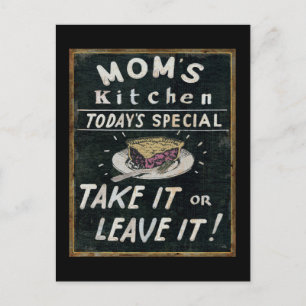 Mum's Kitchen Postcard