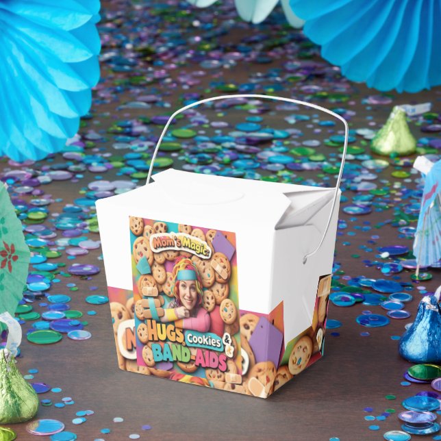 Mum's Magic Hugs, Cookies & Band-Aids  Favour Box (Party)