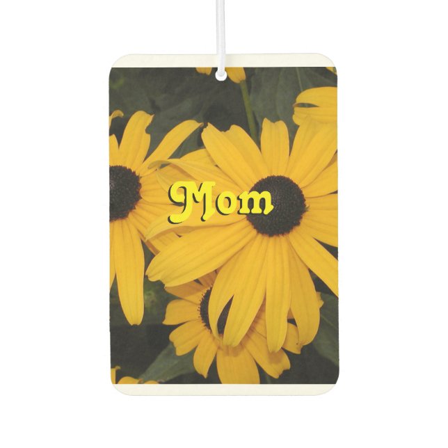 Mum's Personalised Car Air Freshener (Front)