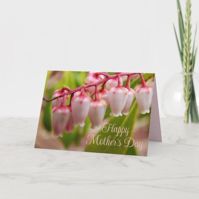 Mum's Pretty Bells Card (Front)