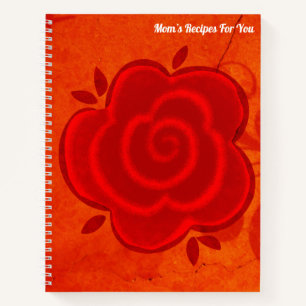 Mum's Recipes Spiral Notebook