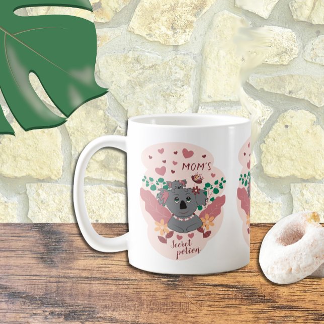 Mum's Secret Potion Cute Koalas Mug (Creator Uploaded)
