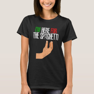 Mum's Spaghetti Meatballs Tomato Sauce Italian Pas T-Shirt