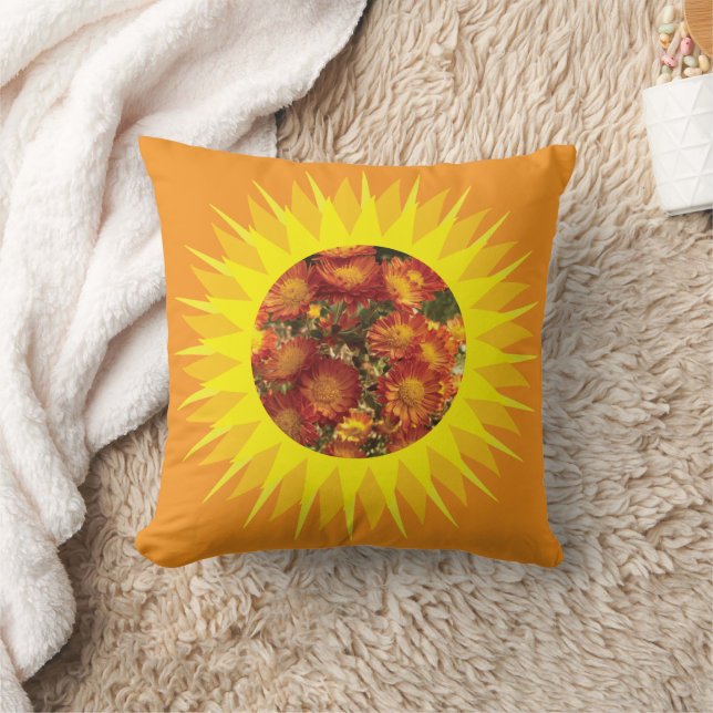 Mums_Sun_Clip Mask Cushion (Blanket)