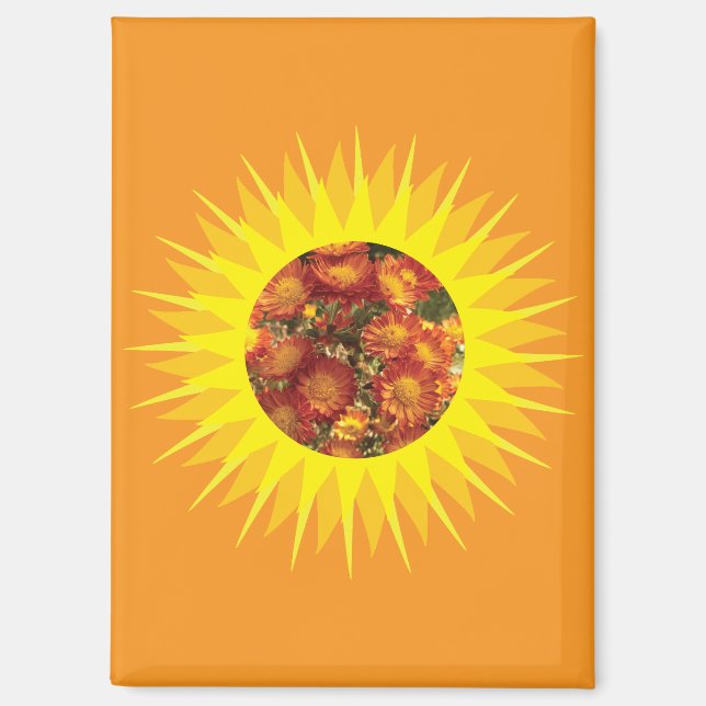 Mums_Sun_Clip Mask Magnet (Front)