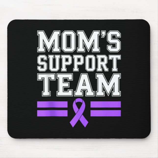 Mum's support team family lupus awareness sle mouse pad (Front)