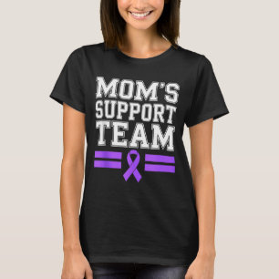 Mum's support team family lupus awareness sle T-Shirt