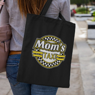 Mum's Taxi Sign Tote Bag