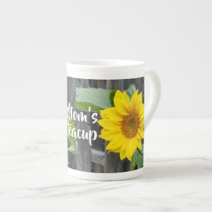 Mum's Teacup by RoseWrites Bone China Mug