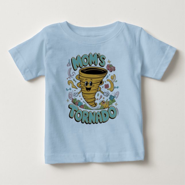 "Mum's tornado" Baby tee (Front)