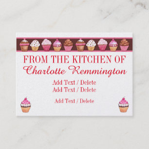 Mum's Treats / Cupcake / Bakery Business Calling Card