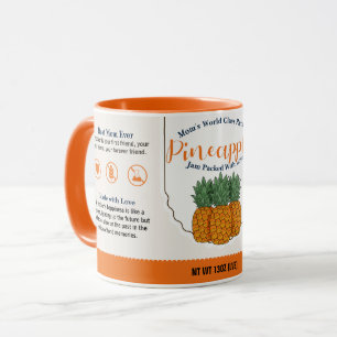 Mum's World Class Pineapple Love Jam Mug