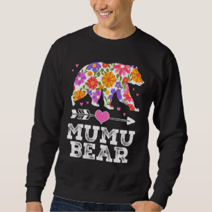 MuMu Bear Floral Mother s Day Matching Family Sweatshirt