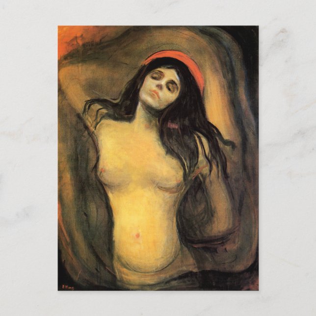 Munch Madonna Postcard (Front)
