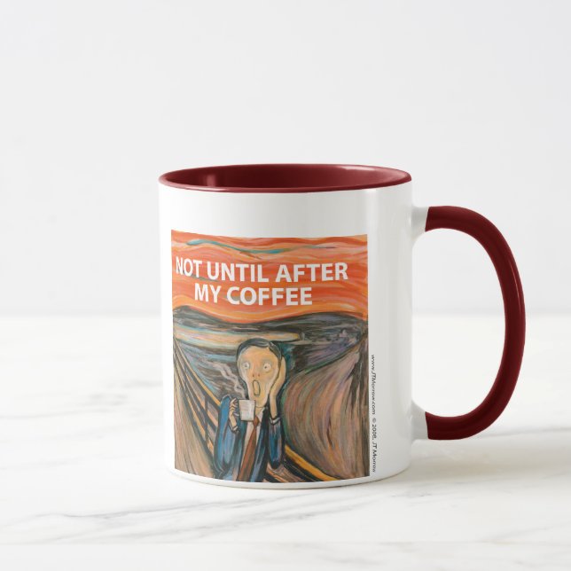 Munch Parody Mug (Right)