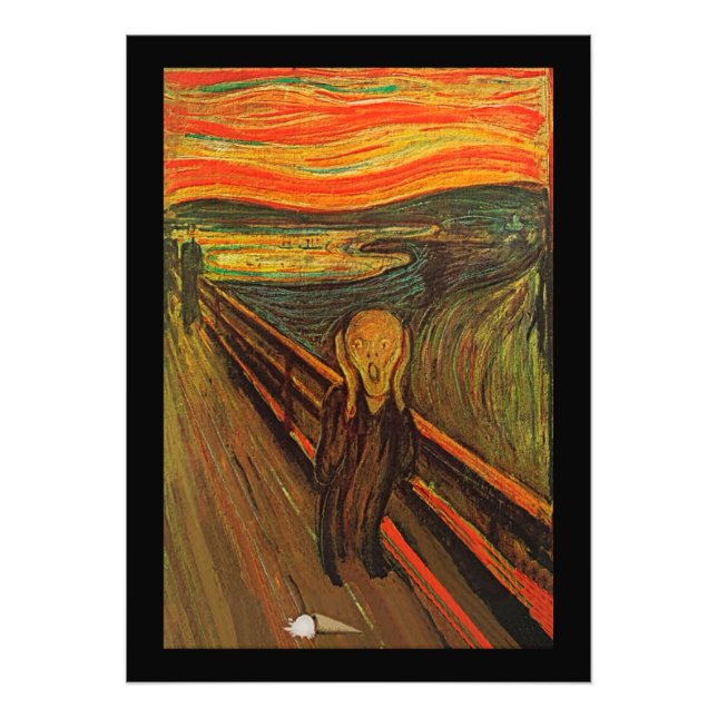 Munch - The Ice Scream Photo Print (Front)