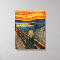 Munch The Scream Canvas Print