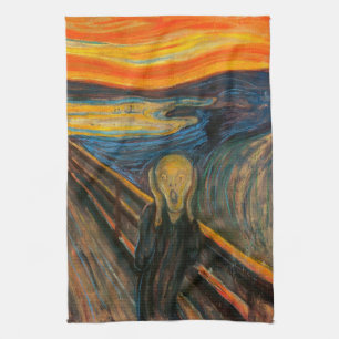 Munch The Scream Kitchen Towel