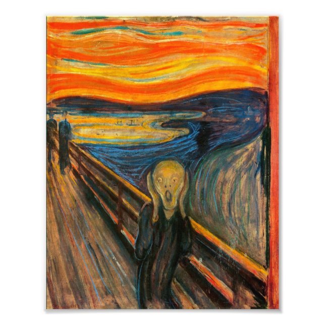 Munch The Scream Print (Front)