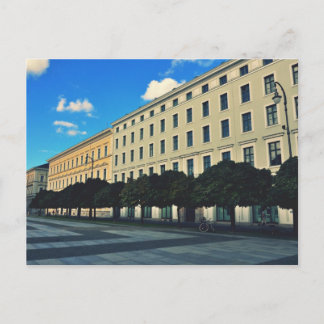 Munchen architecture postcard