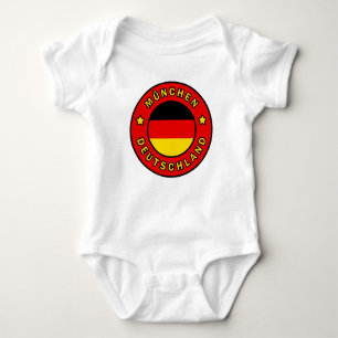 München Deutschland Baby Bodysuit
