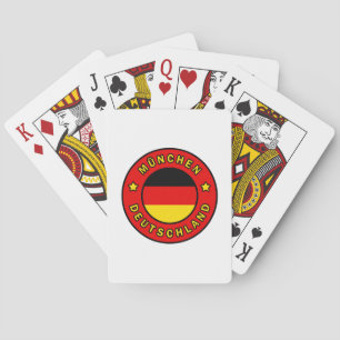 München Deutschland Playing Cards