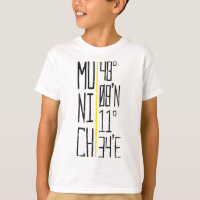 München Munich Coordinates Tee, Germany