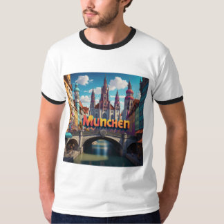 "MÜNCHEN POP: Vibrant Capital in Pop Art" T-Shirt