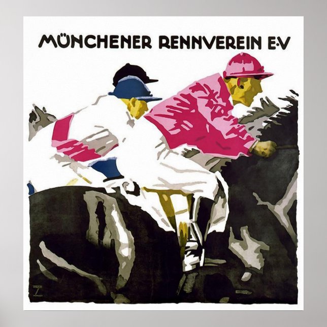 Munchener Rennverein Poster (Front)