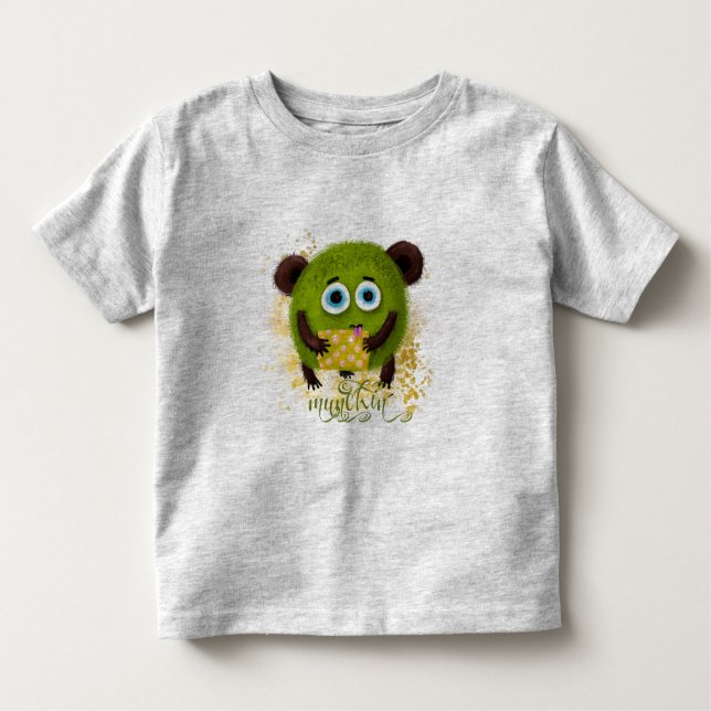 Munching Monster Toddler T-Shirt (Front)