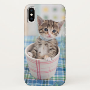 Munchkin Kitten With Pretty Ribbon Case-Mate iPhone Case