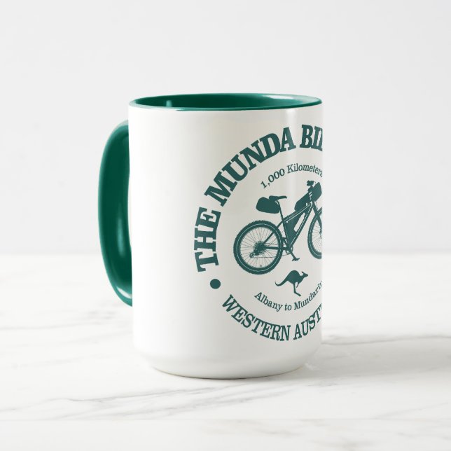 Munda Biddi Trail (cycling) Mug (Front Left)