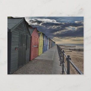 Mundesley Beach Huts Postcard