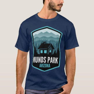 Munds Park Arizona Mountain Town Cabin T-Shirt