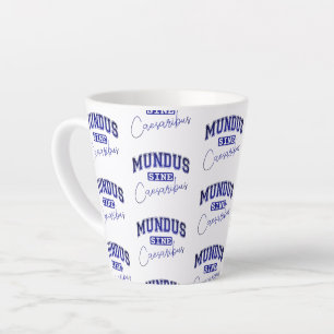 Mundus Sine Caesaribus Latte Mug