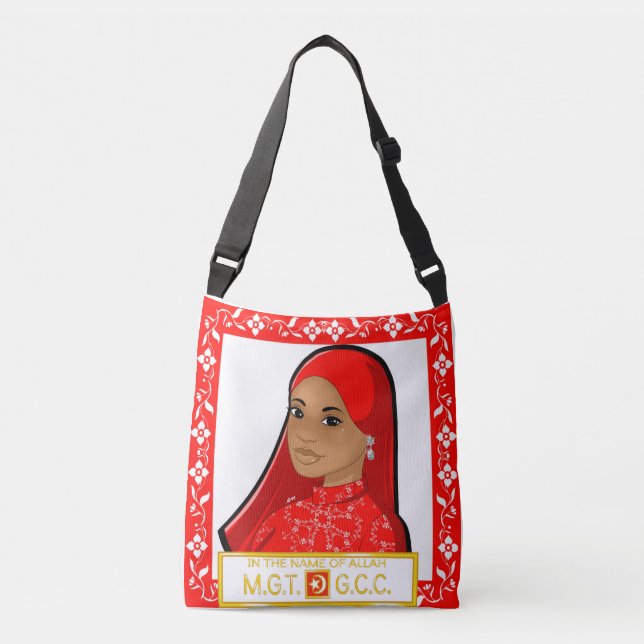 Muneerah Floral Tote (Front)