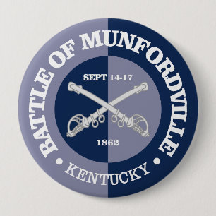 Munfordville (B&G) 10 Cm Round Badge