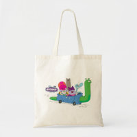 Mung, Chowder, Shnitzel, & Truffles in Snail Car