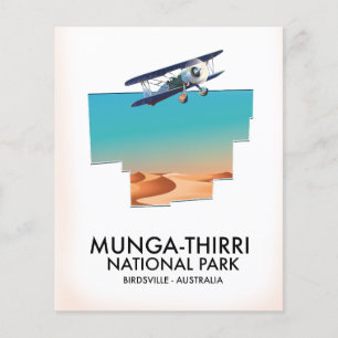 Munga-Thirri National Park Birdsville Australia Flyer