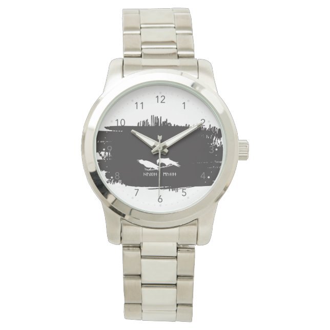 mungin and huggin Odin crows valhalla viking norse Watch (Front)