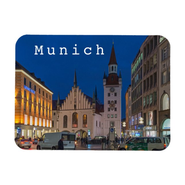 Munich # 25   magnet (Horizontal)