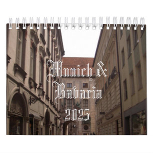 Munich & Bavaria 2025 Calendar