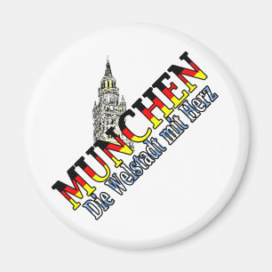 munich bavaria germany magnet