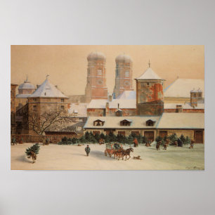 Munich Christmas Poster
