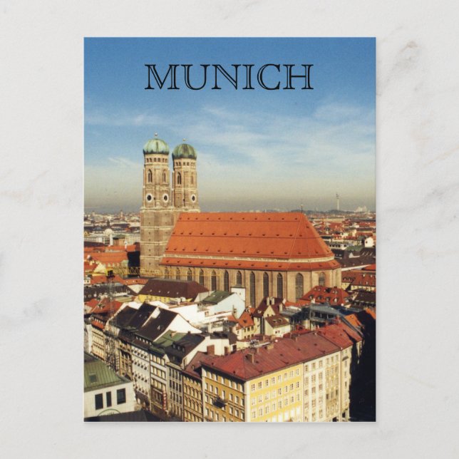 munich frauenkirche postcard (Front)