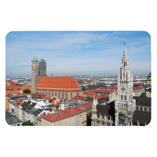 Munich, Germany Flexi Magnet (Horizontal)